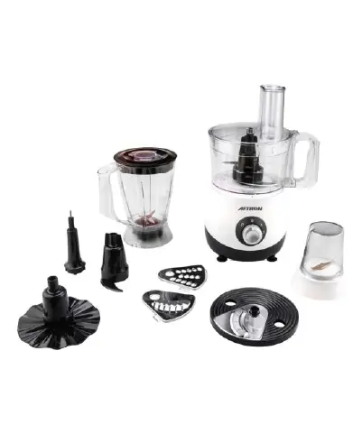 AFTRON Food Processor 700W 1.2 L 700.0 W AFFP7050N-Bl White/Black