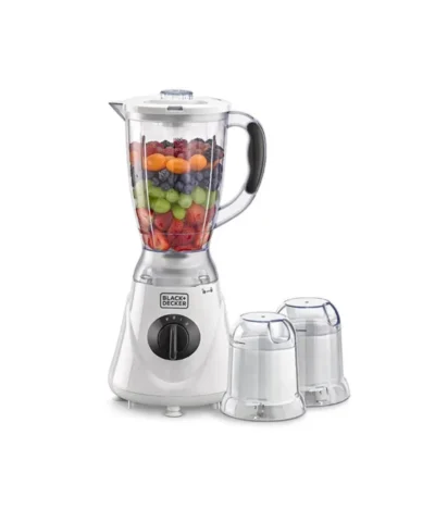 Black+Decker 1.5L Blender With 2 Grinder Mills – BLX300-B5