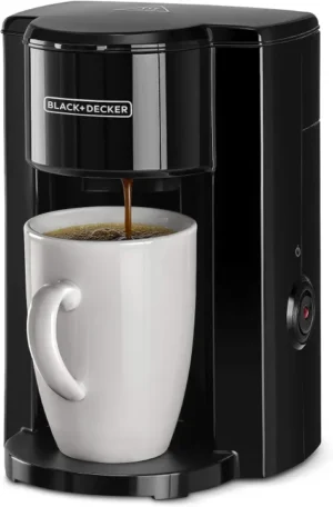 Black & Decker 1 Cup Coffee Maker/Coffee Machine ,For Drip Expresso DCM25N-B5